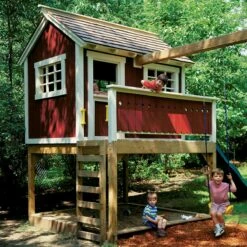 Woodsmith Backyard Playhouse Plan