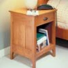 Woodsmith Cherry Bedside Table Plan