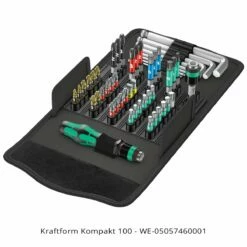 Wera Kompakt 100 52-piece Driver Bit Set