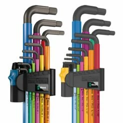 Wera 950/9 Hex-Plus MultiColor L-Key Imperial & Metric Combo Pack