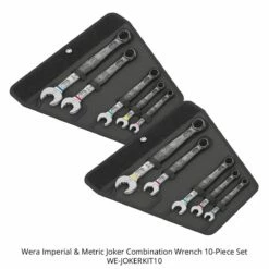 Wera Imperial & Metric Joker Combination Wrench 10-Piece Set -tool Sales Store we jokerkit10a