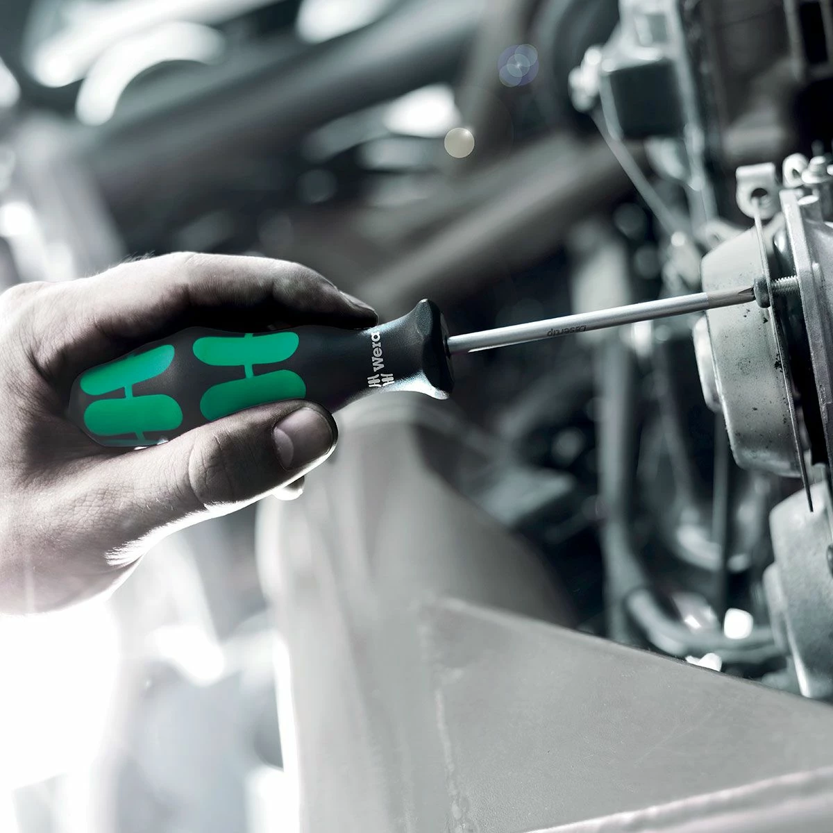 Wera Kraftform 300/7 Screwdriver Set + 9500 Magnetiser SB 8 Wera Kraftform 300/7 Screwdriver Set + 9500 Magnetiser SB - Image 8