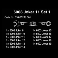 Wera Joker Combination Wrench Sets -tool Sales Store wera joker combination wrench sets 03