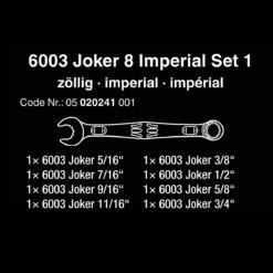 Wera Joker Combination Wrench Sets -tool Sales Store wera joker combination wrench sets 04