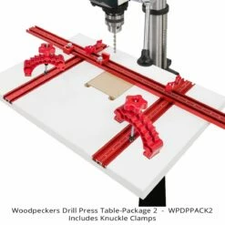Complete Woodpeckers Drill Press Table Package-2 -tool Sales Store wpdppack2