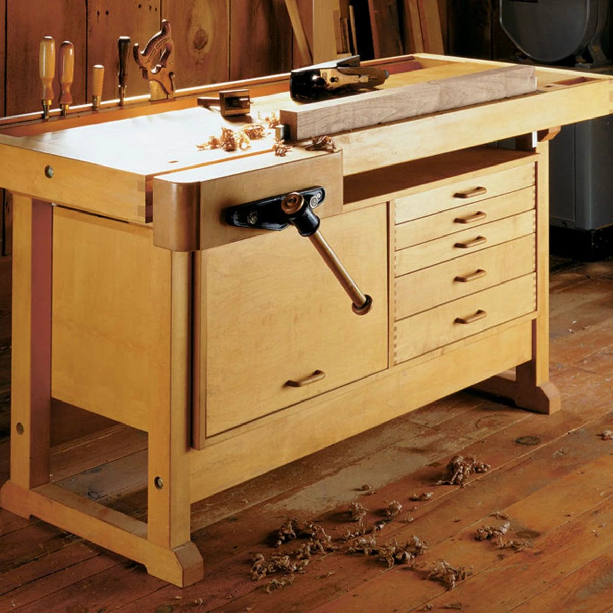 Woodsmith Workbench Cabinet Plan 1 Woodsmith Workbench Cabinet Plan