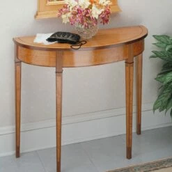 Woodsmith Curved-Front Hall Table Plan