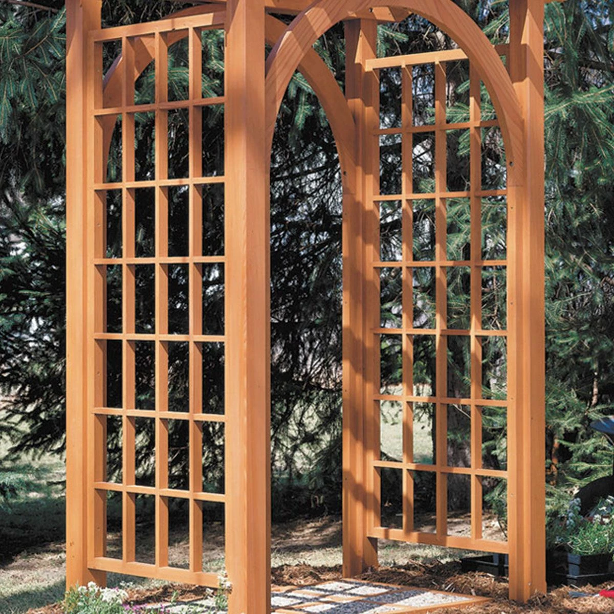 Woodsmith Garden Arbor Plan 1 Woodsmith Garden Arbor Plan