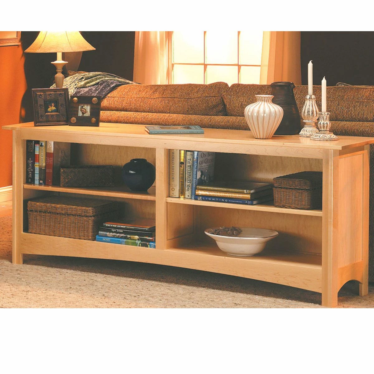 Woodsmith Sofa Table Bookcase Plan 1 Woodsmith Sofa Table Bookcase Plan