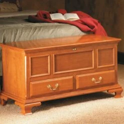 Woodsmith Paneled Blanket Chest Plan