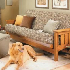 Woodsmith Craftsman-Style Futon Sofa Bed Plan