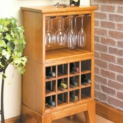 Woodsmith Modular Wine Server Standard Plan & Premium Shop Drawings