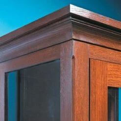 Woodsmith Glass-Panel Display Cabinet Plan -tool Sales Store ws16732 03