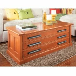 Woodsmith Three-Drawer Coffee Table Plan