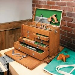 Woodsmith Machinist’s Chest Standard Plan & Premium Shop Drawings