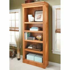 Woodsmith Traditional Oak Bookcase Plan