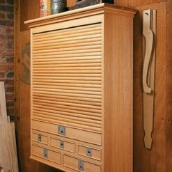 Woodsmith Tambour Tool Cabinet Plan -tool Sales Store ws18732 03