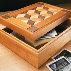 Woodsmith Quilt-Top Keepsake Box Standard Plan & Premium Shop Drawings -tool Sales Store ws19018 02