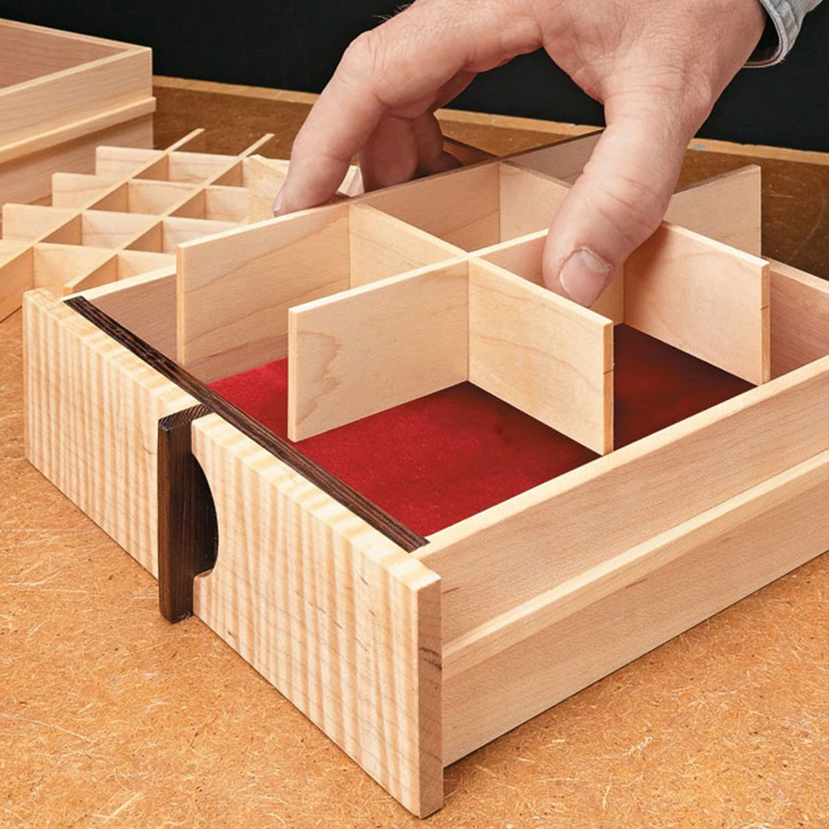 Woodsmith Curved-Door Jewelry Chest Standard Plan & Premium Shop Drawings 3 Woodsmith Curved-Door Jewelry Chest Standard Plan & Premium Shop Drawings - Image 3