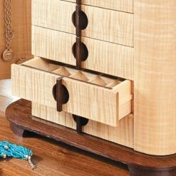 Woodsmith Curved-Door Jewelry Chest Standard Plan & Premium Shop Drawings 7 Woodsmith Curved-Door Jewelry Chest Standard Plan & Premium Shop Drawings -tool Sales Store ws19734 03