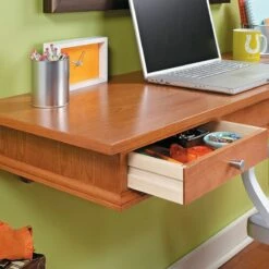 Woodsmith Space-Saving Wall Desk Standard Plan & Premium Shop Drawings 7 Woodsmith Space-Saving Wall Desk Standard Plan & Premium Shop Drawings -tool Sales Store ws20126 03