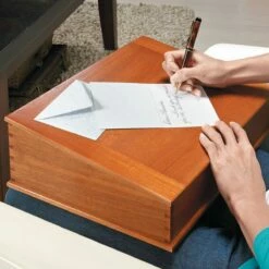 Woodsmith Traditional Lap Desk Standard Plan & Premium Shop Drawings