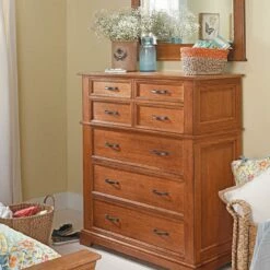 Woodsmith Bedroom Suite Oak Dresser Plan