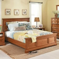 Woodsmith Bedroom Suite Oak Bed Standard Plan & Premium Shop Drawings