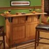 Woodsmith Craftsman-Style Bar Standard Plan & Premium Shop Drawings