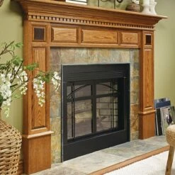 Woodsmith Fireplace Surround Standard Plan & Premium Shop Drawings