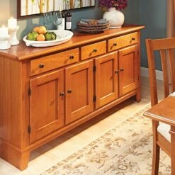Woodsmith Dining Room Buffet Plan