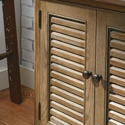 Woodsmith Louvered-Door TV Console Plan -tool Sales Store ws22040 03
