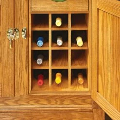 Woodsmith Icebox Wine Cabinet Standard Plan & Premium Shop Drawings -tool Sales Store ws22142 02