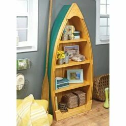 Woodsmith Coastal Bookcase Standard Plan & Premium Shop Drawings