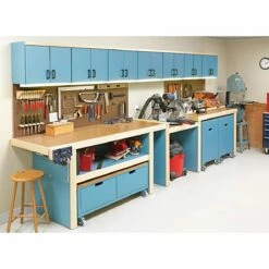 Woodsmith All-New One-Wall Workshop Standard Plan & Premium Shop Drawings