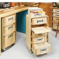 Woodsmith Modular Storage Boxes Standard Plan & Premium Shop Drawings