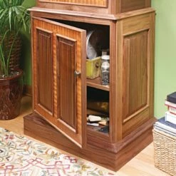 Woodsmith Glass Tower Display Cabinet Plan -tool Sales Store ws23044 03