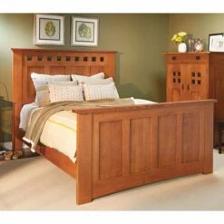 Woodsmith Classic Craftsman Bed Standard Plan & Premium Shop Drawings
