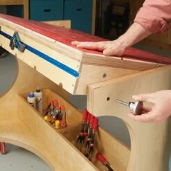 Woodsmith Mobile Clamping Station Standard Plan & Premium Shop Drawings -tool Sales Store ws23736 03