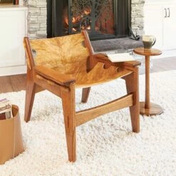 Woodsmith Campaign Chair Standard Plan & Premium Shop Drawings