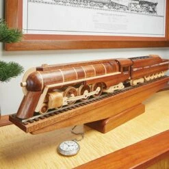 Woodsmith Steam Locomotive Standard Plan & Premium Shop Drawings