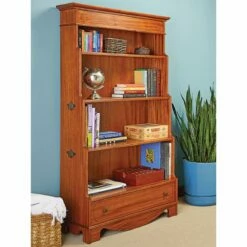 Woodsmith Waterfall Bookcase Plan